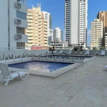 Estudio Tipo Loft Amoblado En Bocagrande 801a