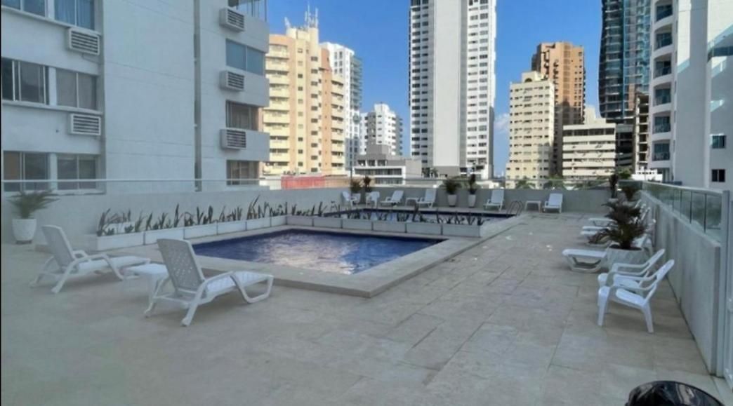Estudio Tipo Loft Amoblado En Bocagrande 801a