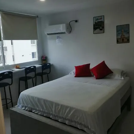 Estudio Tipo Loft Amoblado En Bocagrande 801a *