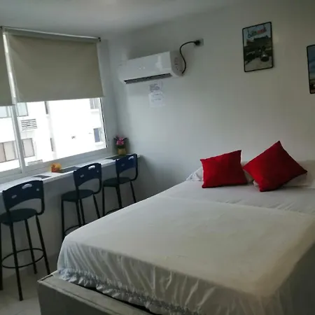 Estudio Tipo Loft Amoblado En Bocagrande 801a Cartagena